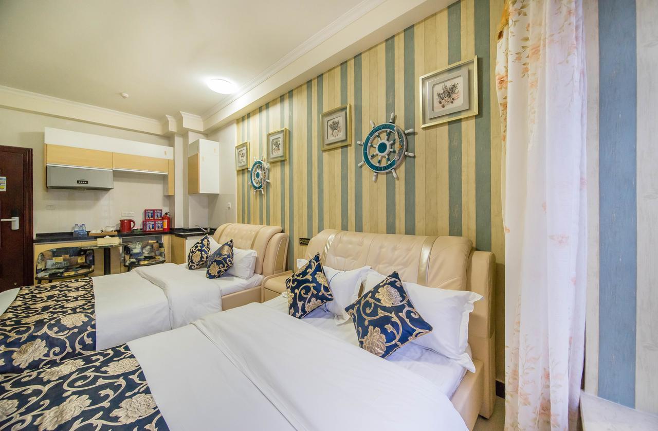 Pazhou Laiste International Aparthotel Canton Fair Complex Branch Dış mekan fotoğraf