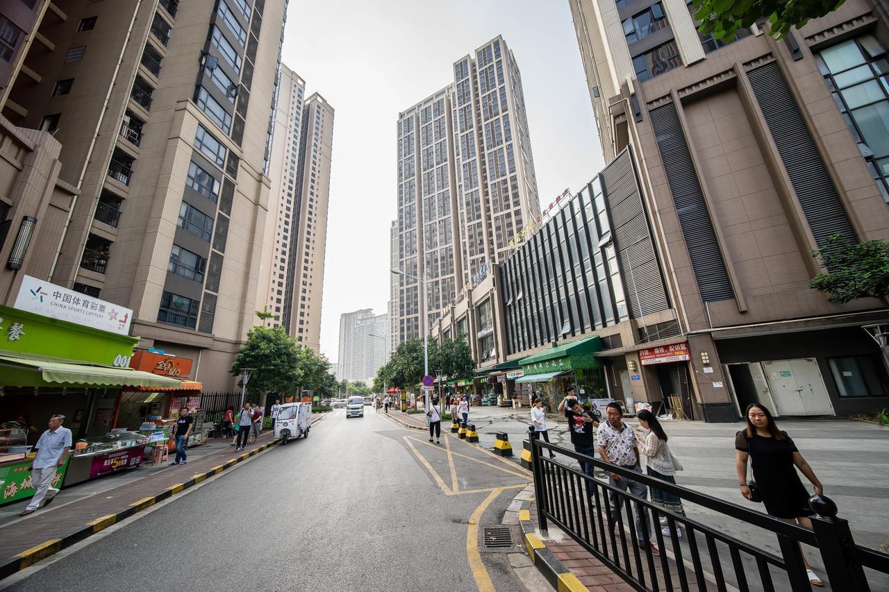 Pazhou Laiste International Aparthotel Canton Fair Complex Branch Dış mekan fotoğraf